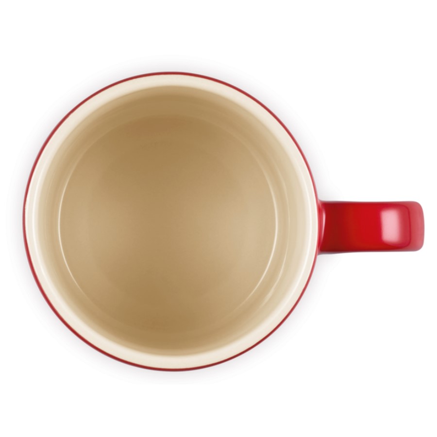 additioanl image for  Le Creuset London Coffee Mug Cerise 350m 